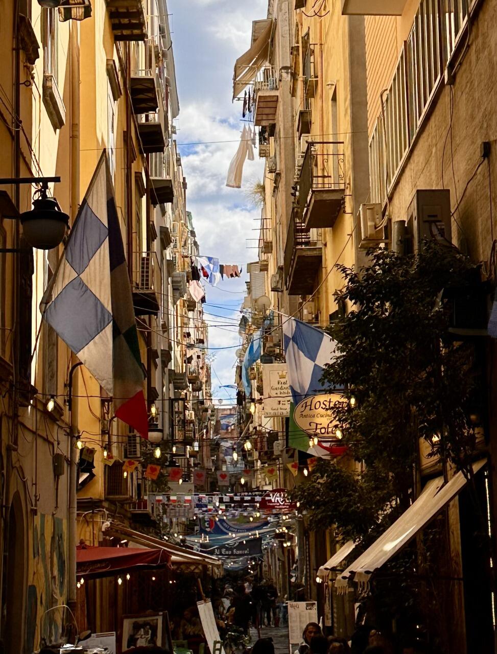 San Gregorio Armeno Naples Christmas street