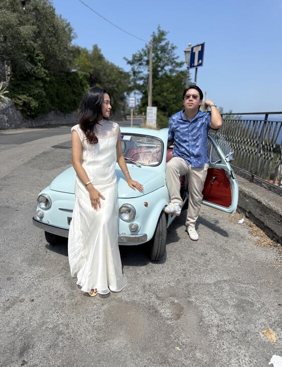 Fiat 500 Vintage photoshoot on the Amalfi Coast-80