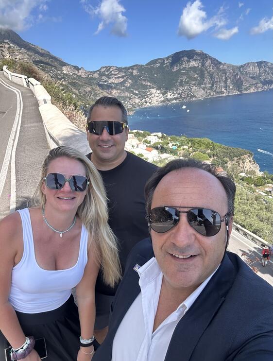 Best Tour guide Rino on the amalfi coast
