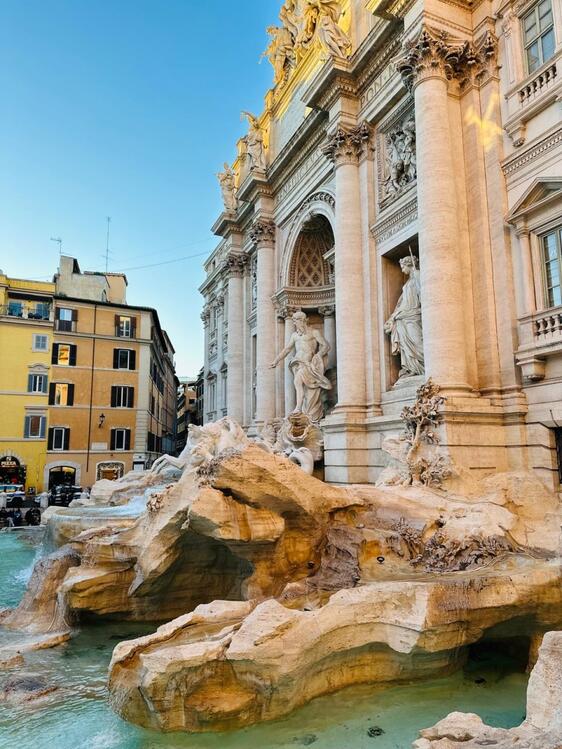 Trevi Fountain Rome italy