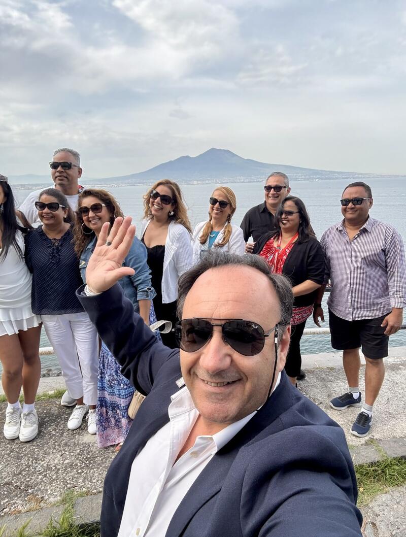 Best Tour guide Rino on the amalfi coast