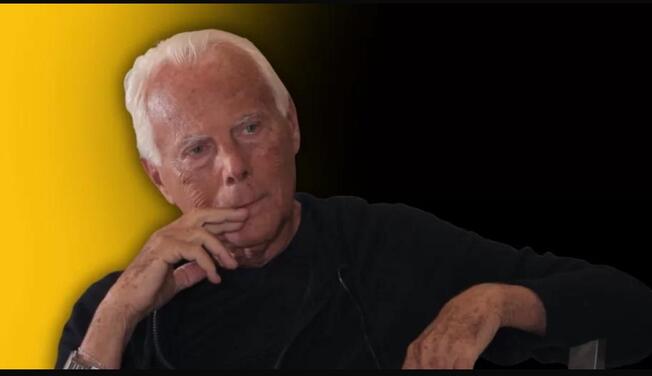 Giorgio Armani left us today 04th September 2025