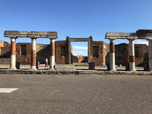 See Pompeii from Rome (arriving via the fast train to Naples)-1