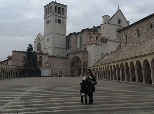 Assisi re opening of the Basilica of St Francis