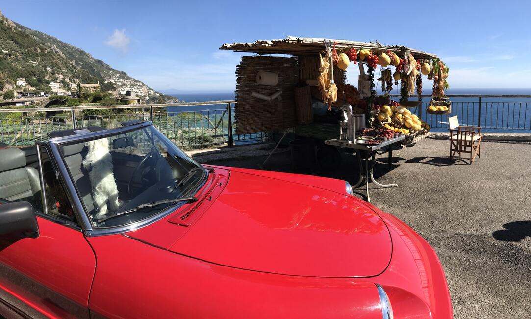 Amalfi Coast Vintage car hire